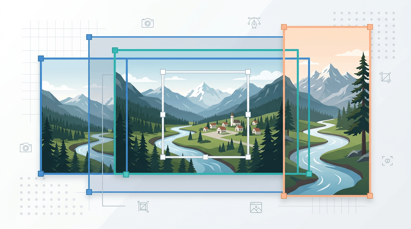 How to Crop Images to Specific Aspect Ratios - 16:9, 4:3, 1:1 and More