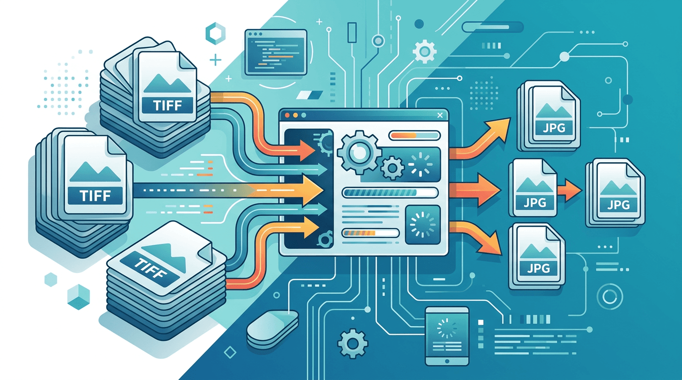 How to Batch Convert TIFF to JPG - Process Multiple Files