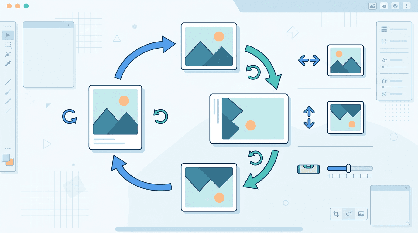 How to Rotate Images Online - Free Image Rotation Tool Guide