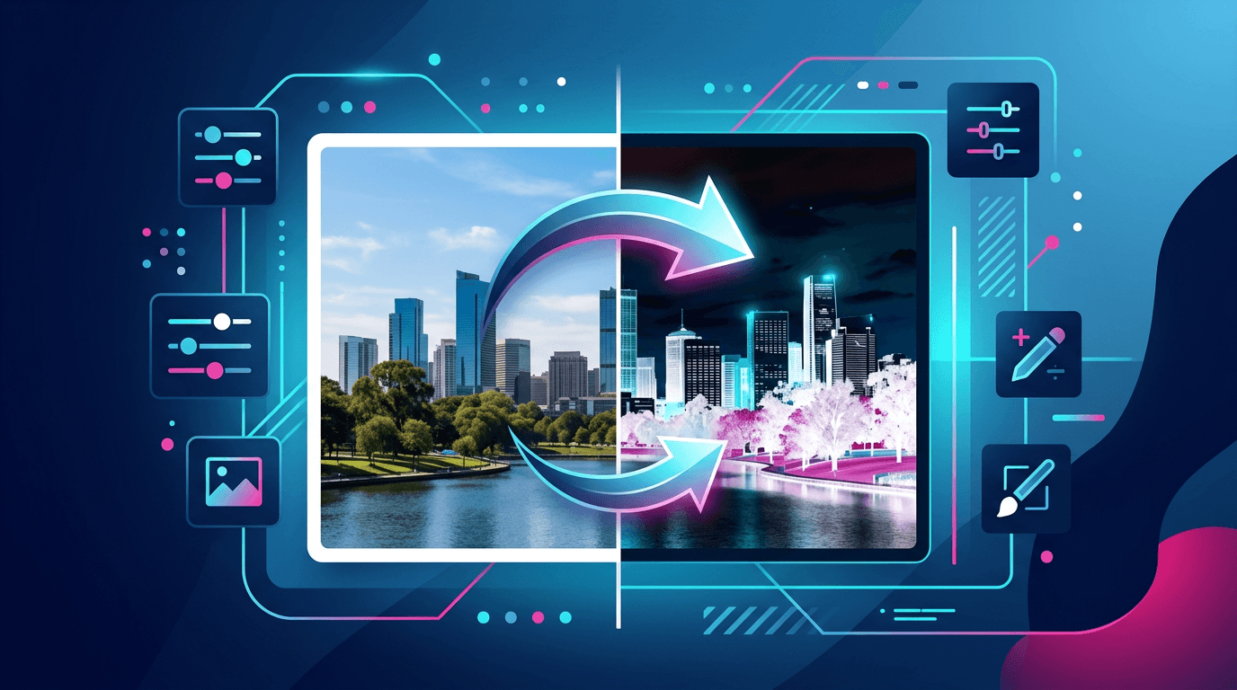 How to Invert Image Colors - Create Negative Photo Effects