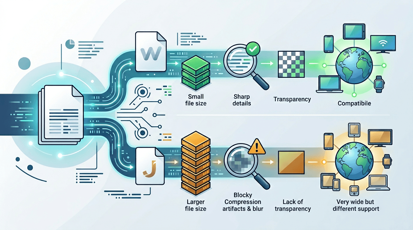 PDF to WebP vs JPG - Which Format Should You Choose?