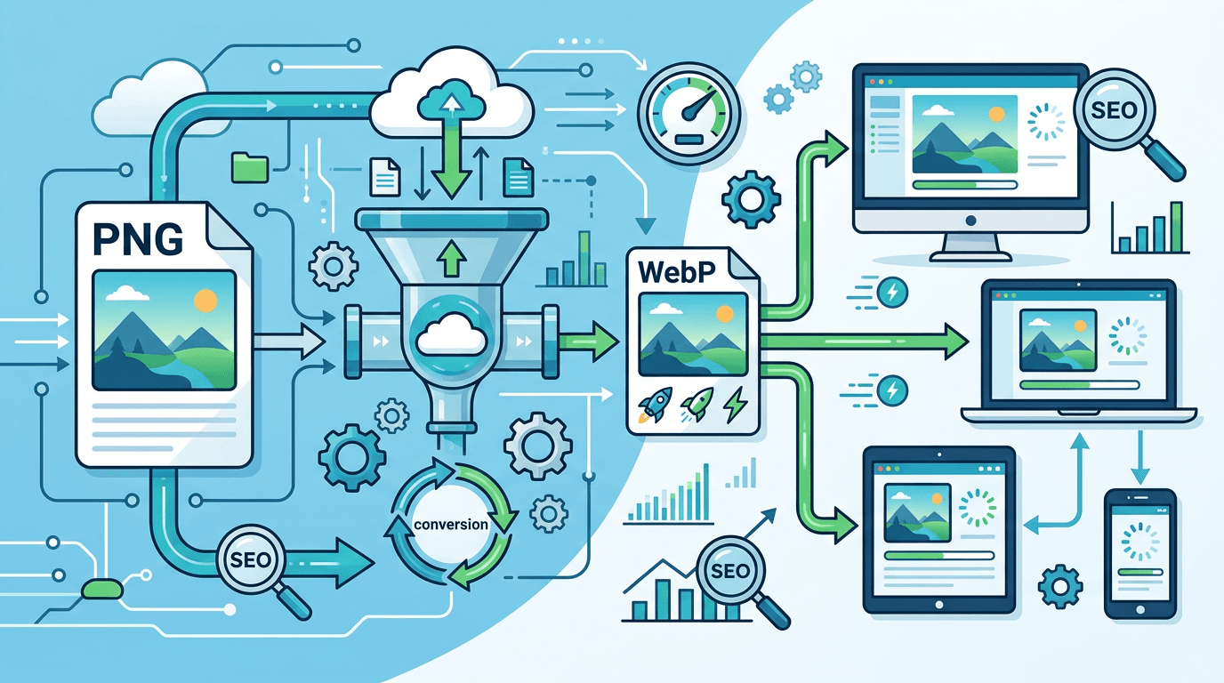 PNG to WebP for Website Performance - Speed Up Your Site